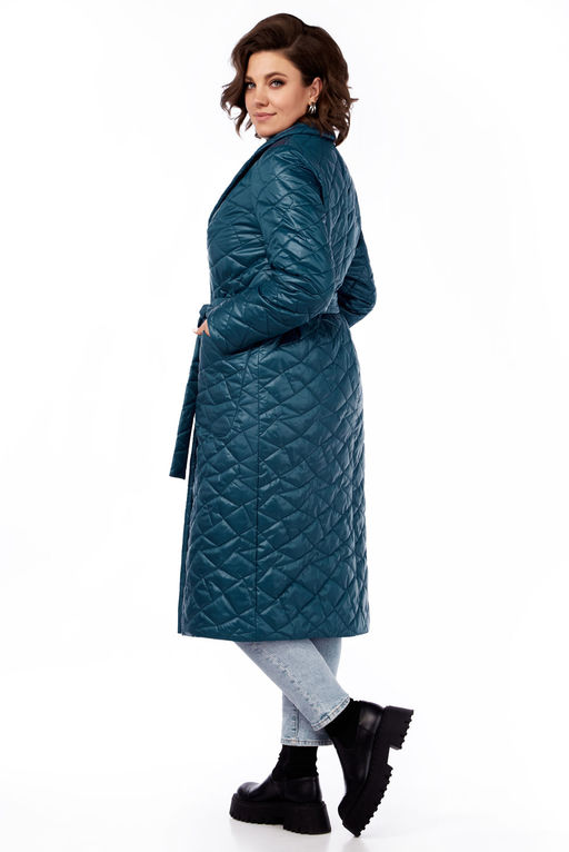 Пальто LaKona 11573 морская волна  фото 2