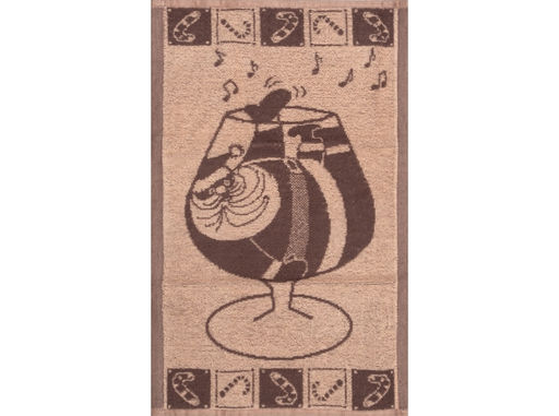 1с105.413ж1 Соты и пчелка (коралл3) Полотенце махровое 50х30 см - Текс-дизайн фото 51