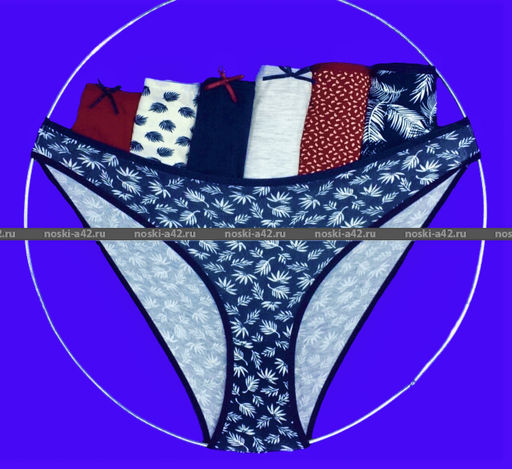 Цена за 7 шт. Трусы женские DOMINANT Турция Неделька - 7 шт. арт. 37000-208 M (44)  фото 3