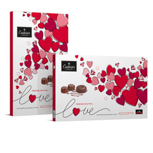 Любовь внутри Ассорти, вес 250 г (Кутюрье)
