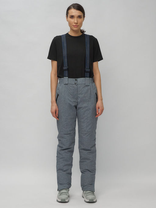 Горнолыжный костюм женский фиолетового цвета 02216F - Chunmai фото 19