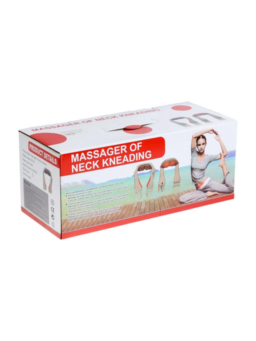 Массажёр для спины и шеи LEM-21, наплечный, ИК-подогрев, 220 В