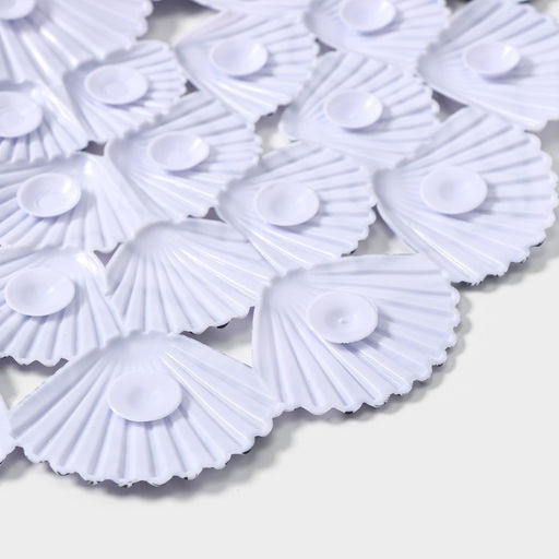 Коврик противоскользящий в ванну Доляна «Маракано», на присосках, 38×66 см