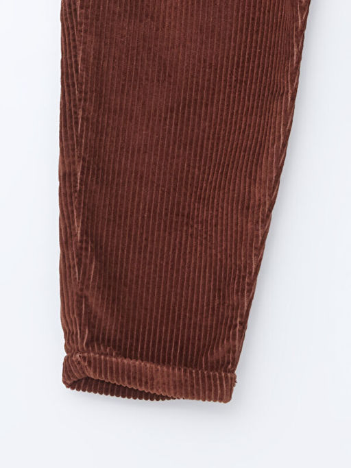 Beli Lastikli Kadife Erkek Bebek Pantolon - Waikiki фото 2