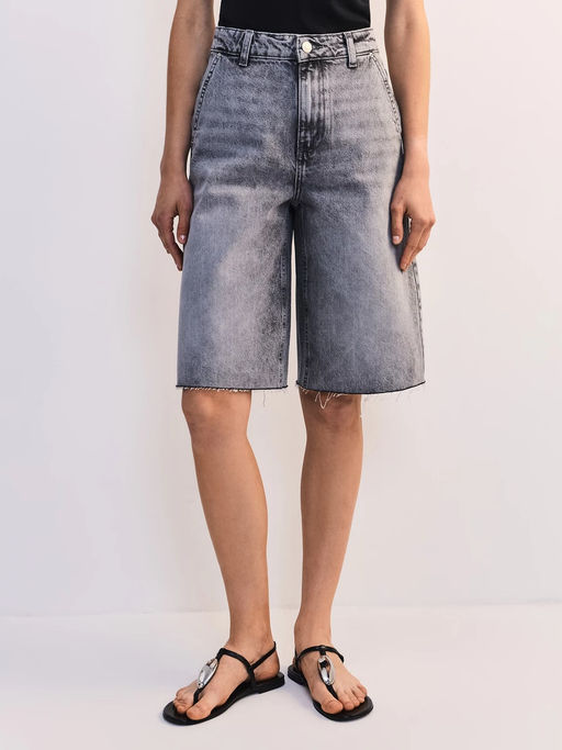 Джинсовые шорты бермуды / Zarina