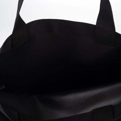 Сумка-шопер Burn with IDEA блёстки, без молнии, без подкладки, цвет чёрный - Nazamok фото 7