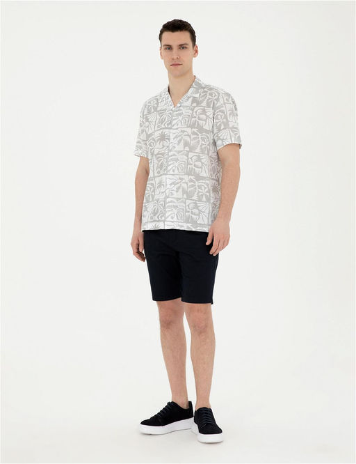 Lacivert Slim Fit Dokuma _ort - Pierre cardin фото 3