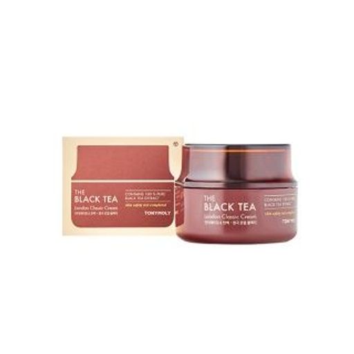 TONYMOLY Антивозрастной крем для лица с экстрактом английского черного чая THE BLACK TEA London Clas  фото 2