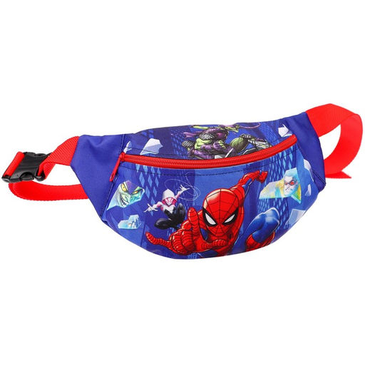 Сумка поясная, 25х6х13 см, на молнии, Человек-паук - Marvel фото 2