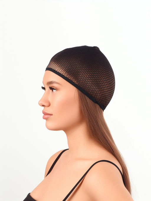 Цена за 4 шт. Сетка под парик, чёрная
