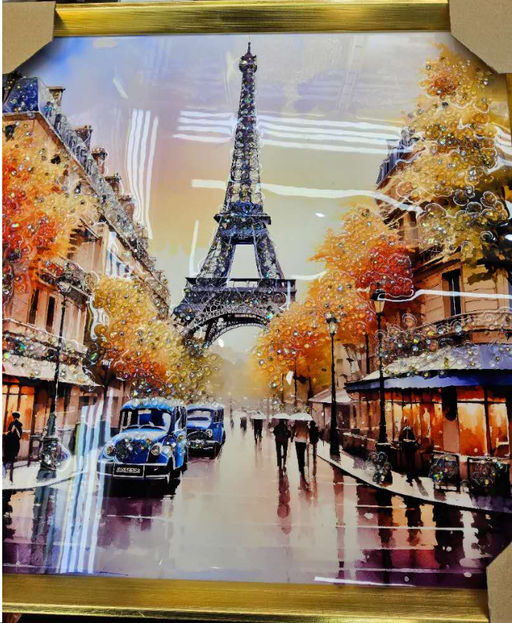 Картина 50х50 Париж / CY1-252 /уп 24/стразы - Галеонтрейд фото 2