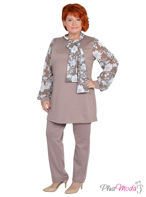 Туника Модель №1370 размеры 44-84 - Plusmoda фото 5