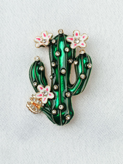 Брошь Кактус / 5265 /уп 12/ - ГалеонТрейд фото 2