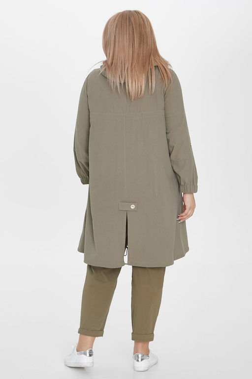 Парка Luxury Moda 1050 зеленый