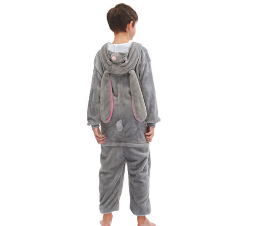 Пижама кигуруми Серый Заяц (детская)