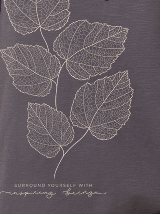 VILATTE / Футболка из фактурного полотна с авторским принтом  фото 2