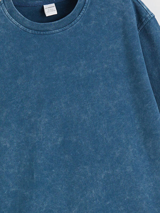 Bisiklet Yaka Erkek ?ocuk Sweatshirt