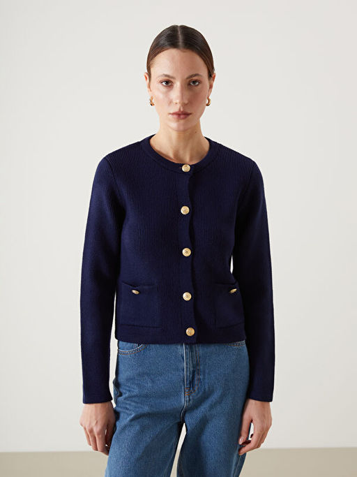 Bisiklet Yaka Kad?n Triko H?rka