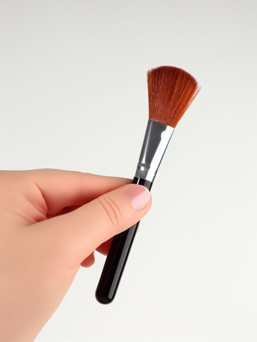 Цена за 3 шт. Кисть для макияжа, 15 (± 1) см, чёрная