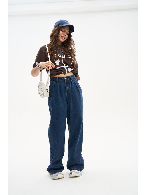 В наличии Джинсы багги