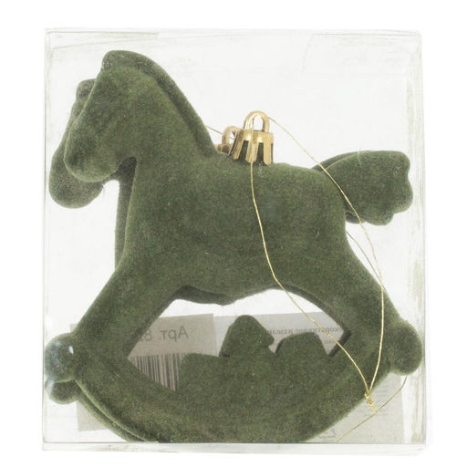 Набор из 2шт, Украшение новогоднее "Лошадка", L10 W5 H11 см