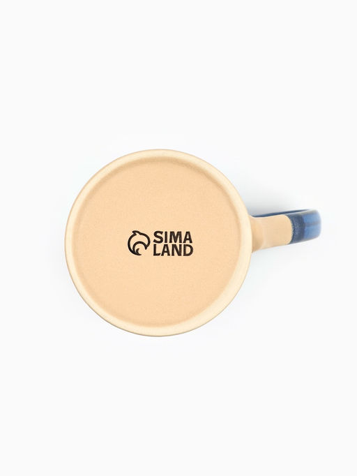 Кружка керамическая новогодняя Тепла и уюта, 350 мл, ручная работа