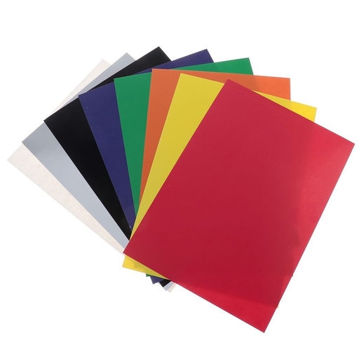 Цена за 2 шт. Картон цветной двусторонний Calligrata TOP, А4, 8 листов, 8 цветов, глянцевый, мелованный