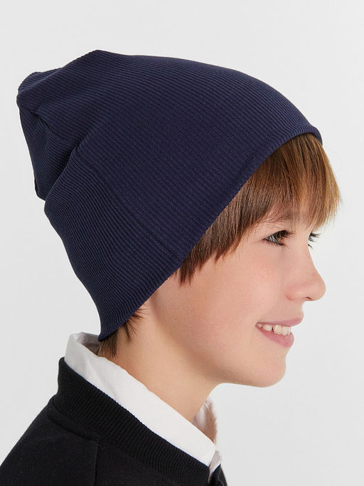 Шапка детская в темно-синем цвете - Mark formelle фото 4