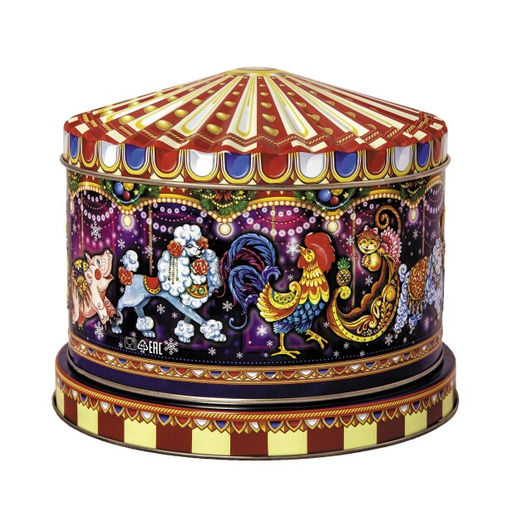 Детский сладкий новогодний подарок Шарманка - Рубин фото 2