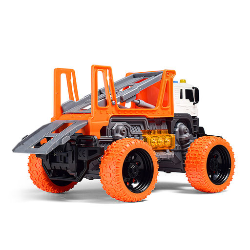 Машина "МегаСити" 1:16 (свет, звук) в коробке (цвет оранжевый)