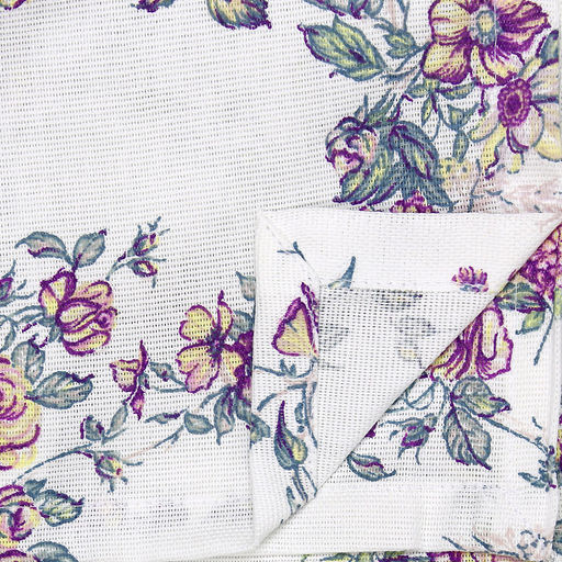 "Сиреневый букет К" Скатерть 200х145см, длина стола до 160см, на 6-8 персон, хлопок "Премиум" 186г/м2, "Домашняя мода" (Россия)