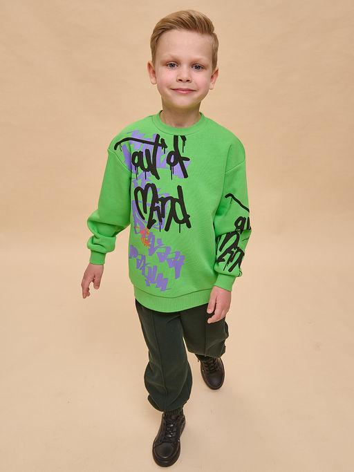 PELICAN, толстовка для мальчиков, Зеленый