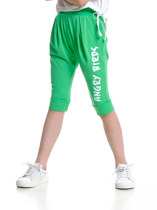 Бриджи трикотажные с принтом UD 0082 коралловый - Mini maxi фото 18