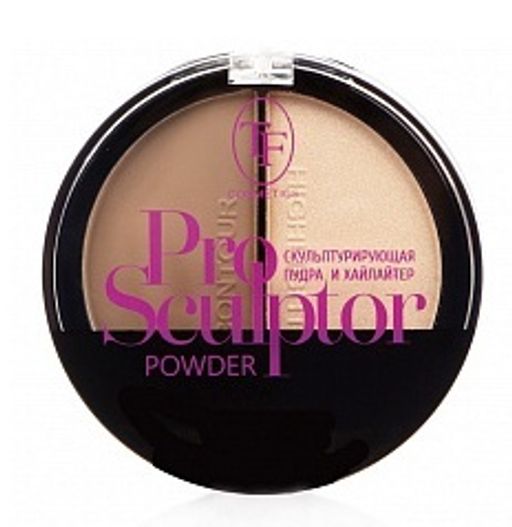 TF Пудра для лица скульптурирующая тон 02 medium СТР-13 - Triumf фото 2