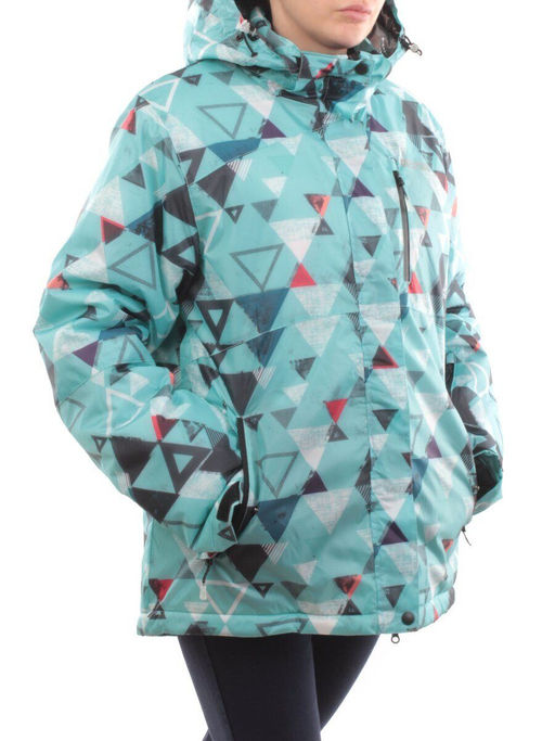 W1606-1 TURQUOISE Куртка горнолыжная женская ERUITOR (100 гр. холлофайбера) УЦЕНКА