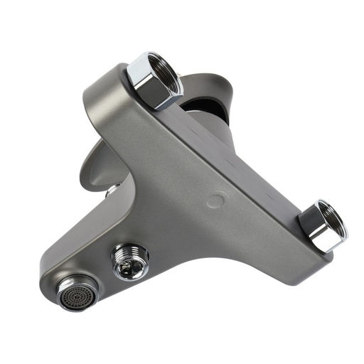 Смеситель для ванны ZEIN Z3675, однорычажный, без душевого набора, графит