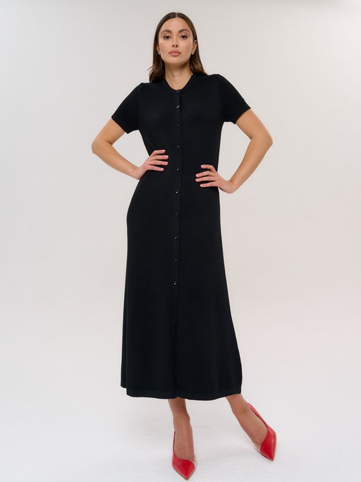 Платье женское ZZ-03008 black - Eleganzza фото 3