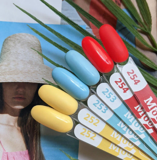 Гель-лак MOOZ №253 Summertime  фото 3