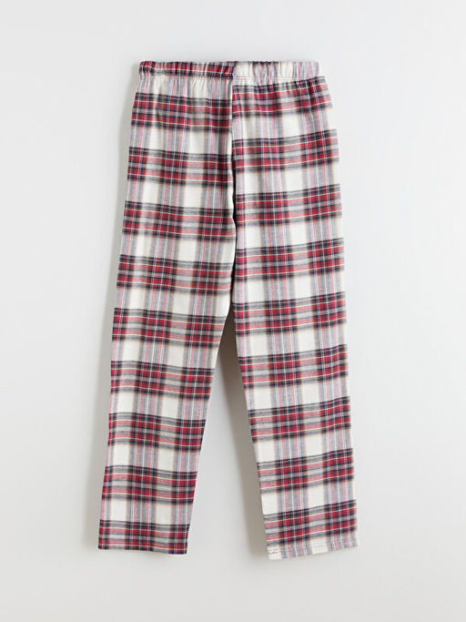 Standart Kal?p Ekose Erkek Pijama Alt