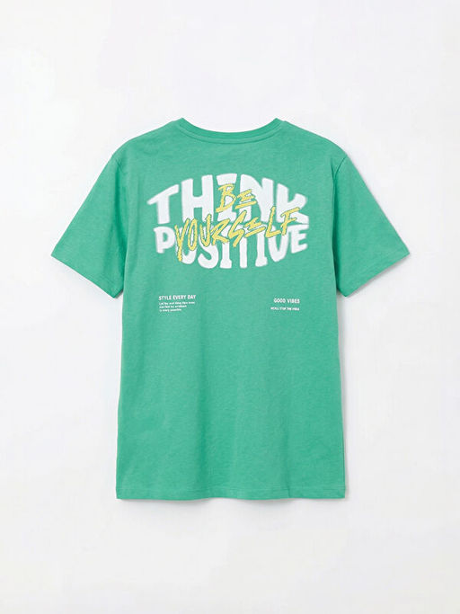 Bisiklet Yaka Bask?l? Erkek ?ocuk ?ortlu Pijama Tak?m?