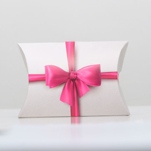 Цена за 10 шт. Коробка складная, подушка, Розовый бант 15 х 11 х 3 см, - UPAK LAND фото 2