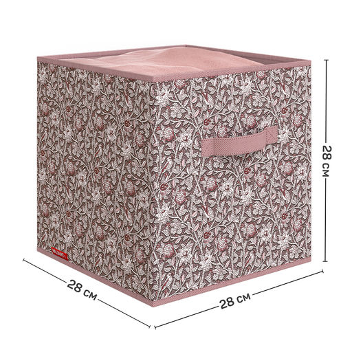 Короба стеллажные, без крышки, 28*28*28 см, набор 3 шт. Valiant  фото 3