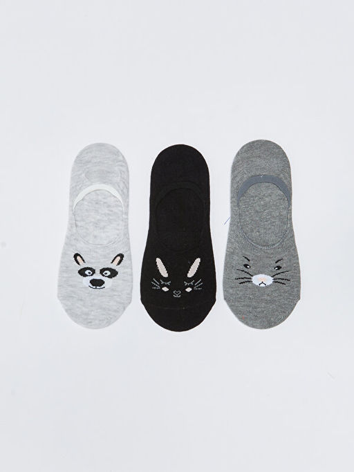 Bask?l? Kad?n Babet ?orap 3l?