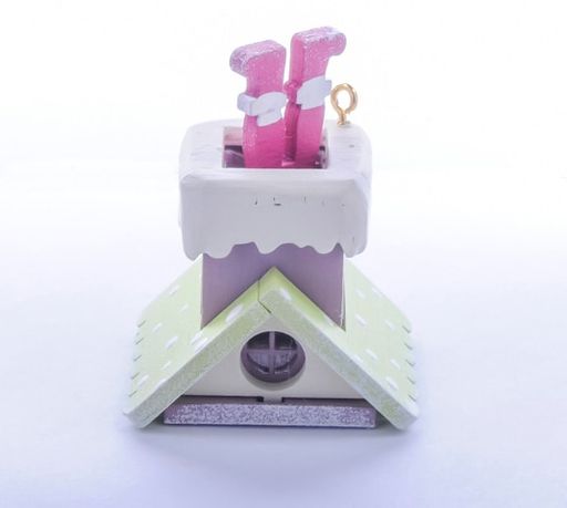 Декоративная елочная игрушка: Домик с ногами Санта Клауса 90YY61504 - Idh фото 3