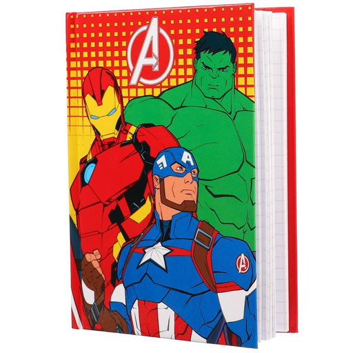 Блокнот А6, 40 листов в твёрдой обложке, Мстители - Marvel фото 3