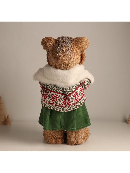 Фигурка новогодняя Медведица в зимней одёжке, 201741 см - Simaland фото 4