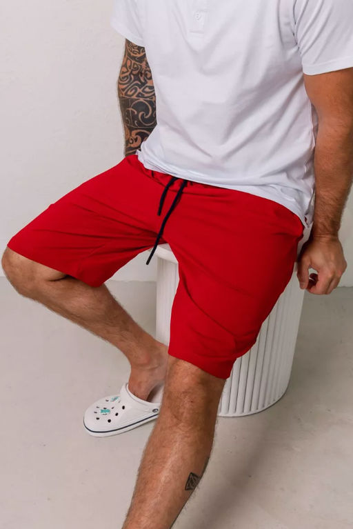 Комплект шорты 2 шт (красные 1 шт + темно-синие 1шт)