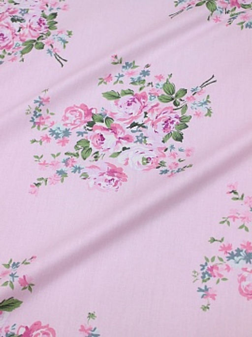 Сатин Само очарование цв.бл.розовый, ш.1.60м, хлопок-100%, 110гр/м.кв