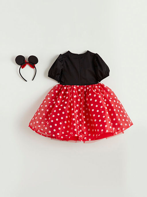 K?z ?ocuk Minnie Mouse Kost?m ve Ta?