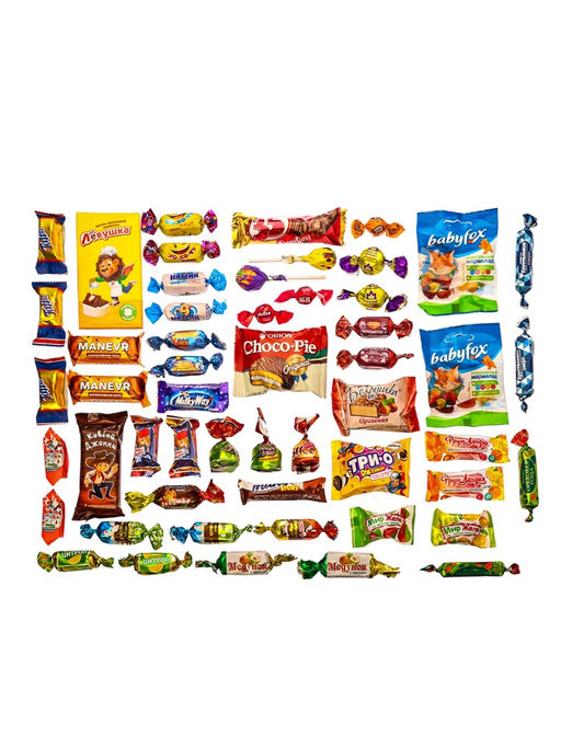 Сладкий новогодний подарок Весёлые друзья, 1000 г